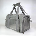Portable Pet Carrier Bag, Suitable for Large Cats and Small Dogs, Airline-Approved Soft Travel Case, Breathable Mesh Transport Bag, Foldable Pet Travel Bag, Suitable for Outdoor/Car/Airplane Use